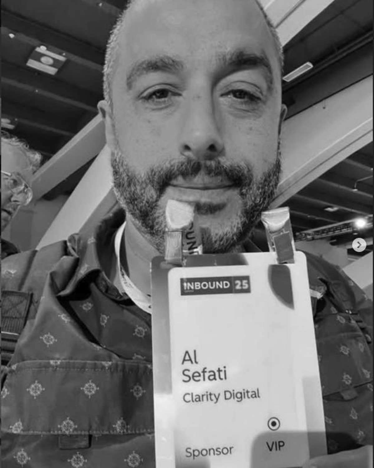 Al Sefati speaking at HubSpot INBOUND 2025 in Boston, MA